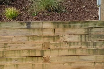 Residential Retaining Wall Installation